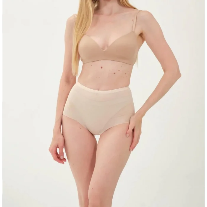 Freshness 0025 Lazer Kesim Tül Yüksek Bel Bato Korse