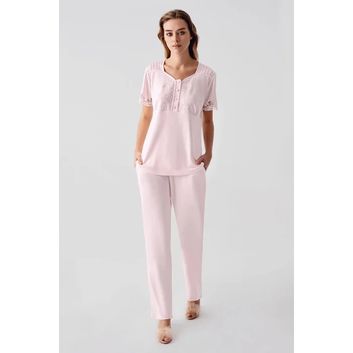 Freshness 322 Kadın Sabahlıklı Pijama Takımı