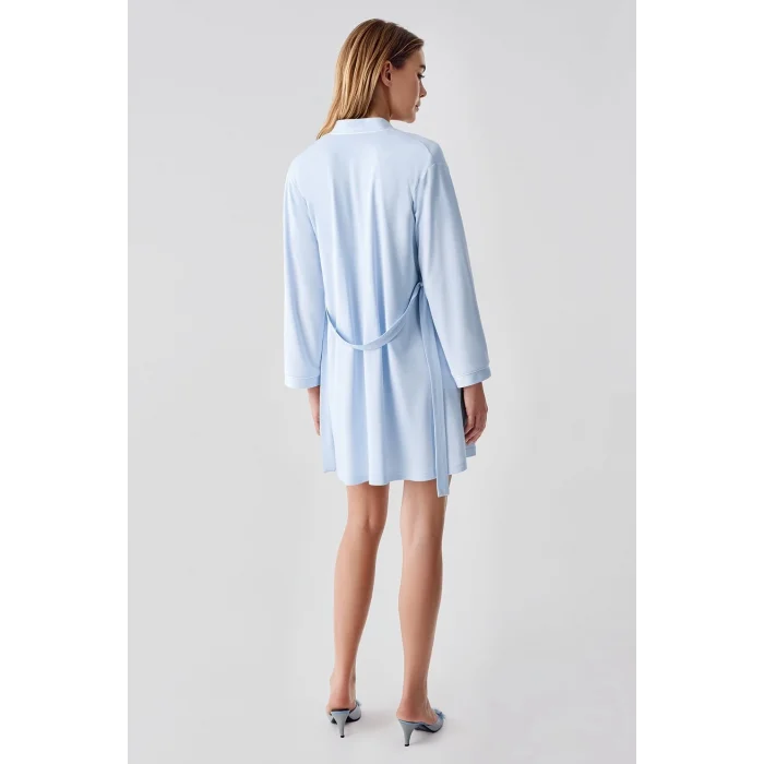 Freshness 324 Kadın 4Lü Sabahlıklı Şorlu Pijama Takımı