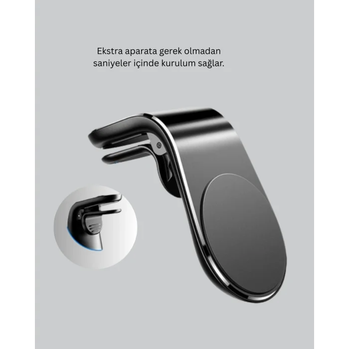 Güçlü Manyetik Araç Telefon Tutucu – GPS Navigasyon İçin İdeal