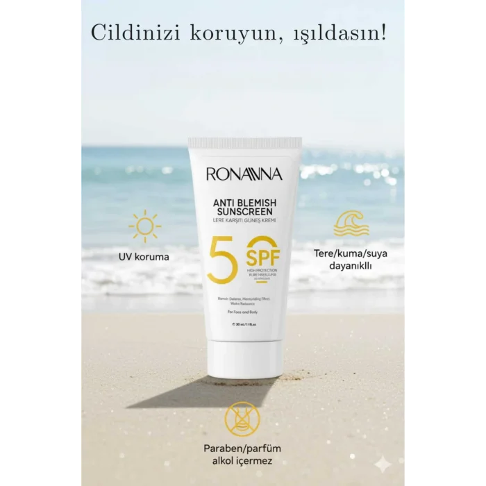 Güneş Kremi - Leke Karşıtı, Yüksek Korumalı Spf50 , Aydınlatıcı, Tüm Cilt Tipleri Için - 50ml