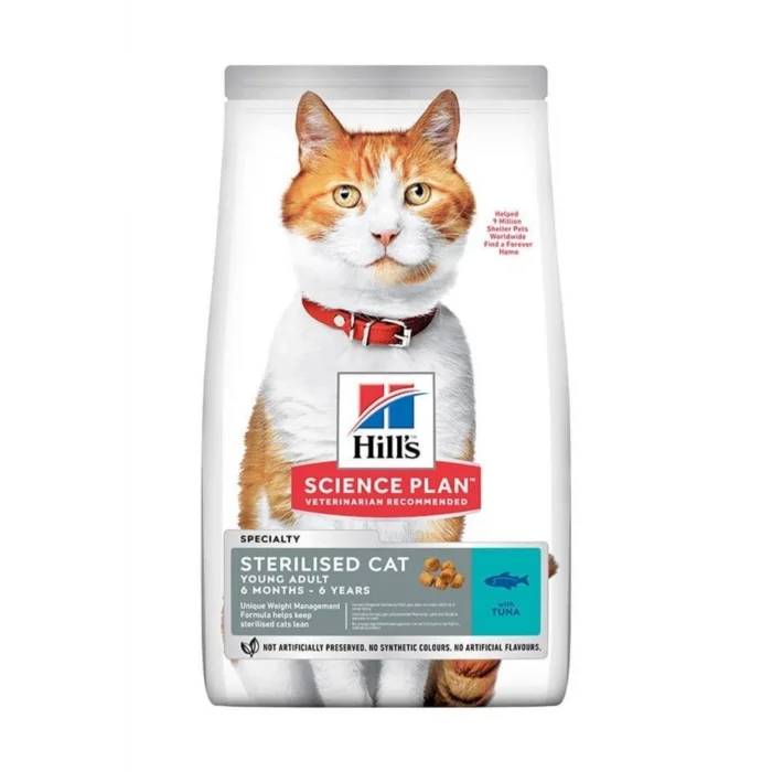 Hills Sterilised Ton Balıklı Kısırlaştırılmış Kedi Maması 1 kg Açık Mama