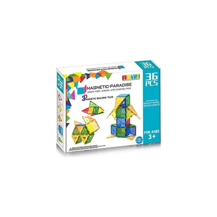 Genel Ürün 36 Parça Manyetik Eğitim Seti