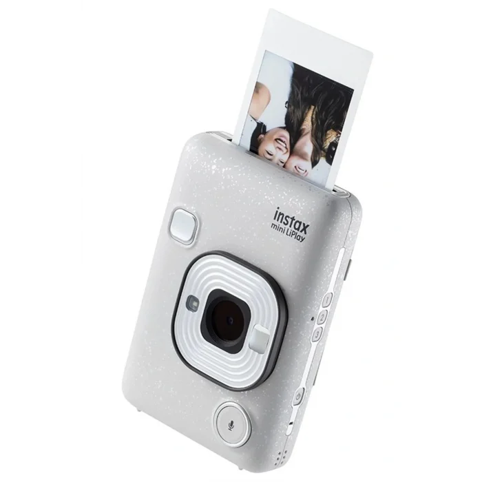 Genel Ürün Instax Mini LiPlay Hybrid Stone White Fotoğraf Makinesi Çantalı ve 20li Filmli Seti 1