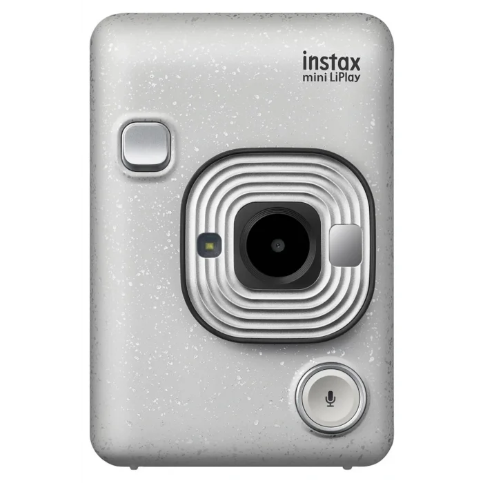 Genel Ürün Instax Mini LiPlay Hybrid Stone White Fotoğraf Makinesi Çantalı ve 20li Filmli Seti 1