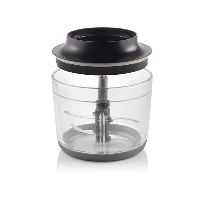 Genel Ürün Ar1128 Freechopp Cam Hazneli Şarjlı Doğrayıcı Siyah