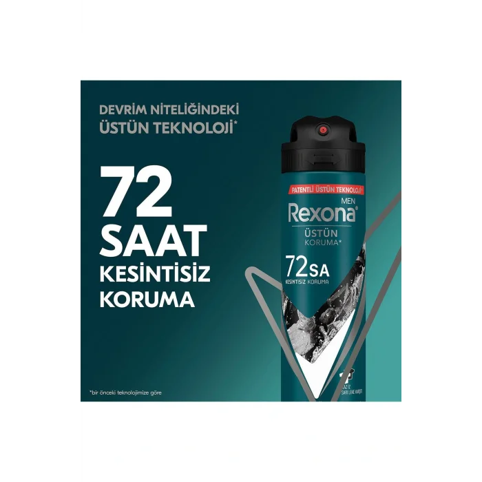 Kol Saati Kömür Detox 72 Saat Kesintisiz Üstün Koruma 150 ml  Erkek Sprey Deodorant 3 Adet EMG1000315