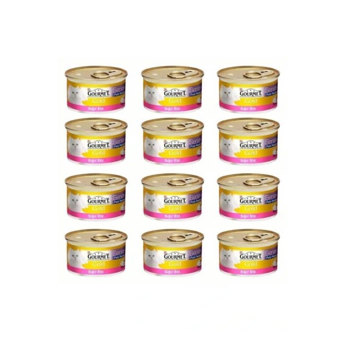 Genel Ürün 12 Adet Gold Kıyılmış Sığır Etli 85 gr