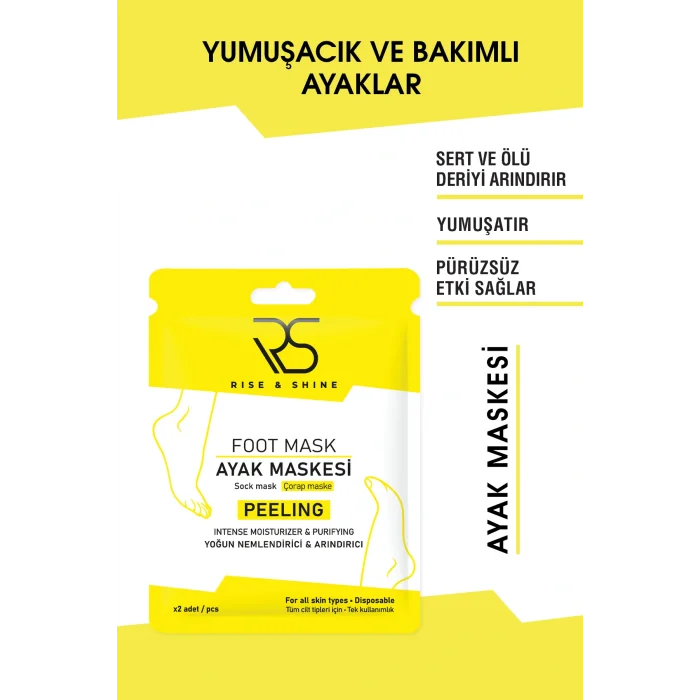 Genel Ürün Exfoliating Ayak Maskesi