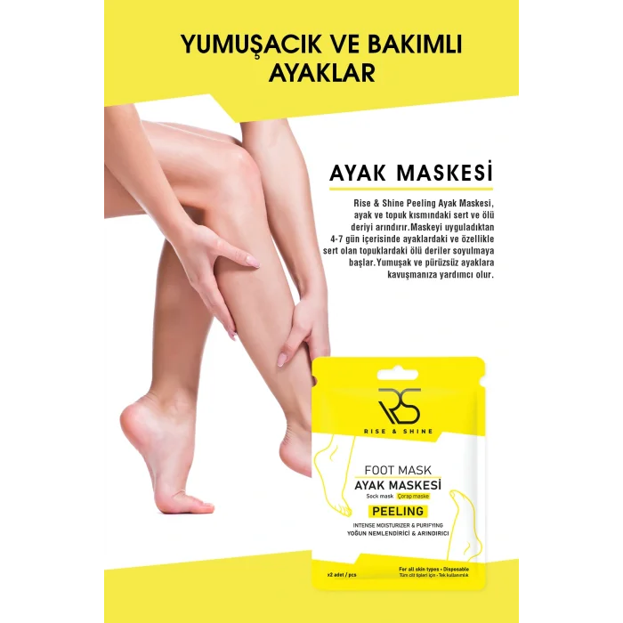 Genel Ürün Exfoliating Ayak Maskesi