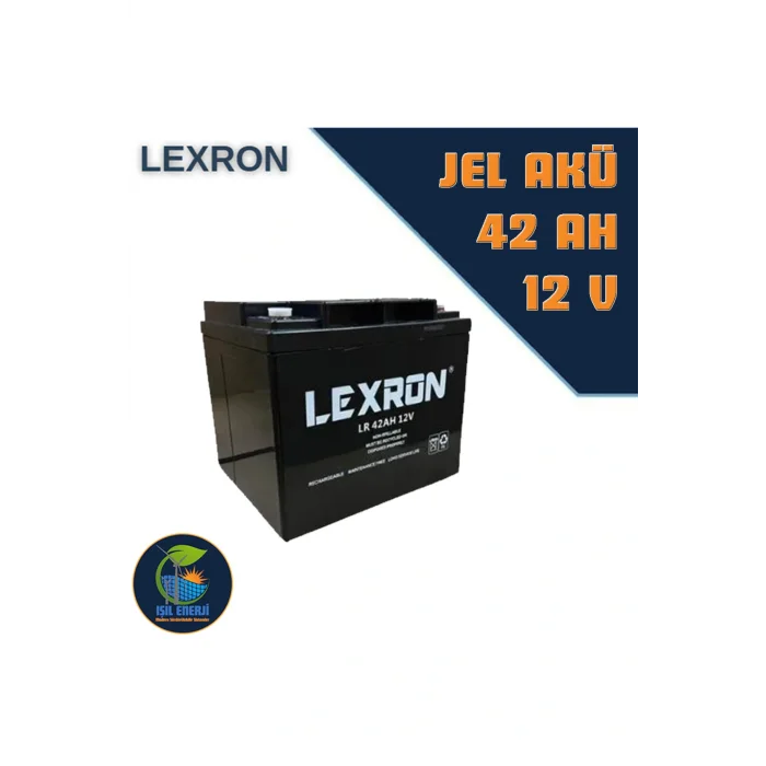 Genel Ürün 12v 42 Ah Solar Jel Akü - 12 Volt 42 Amper Solar Jel Akü - Tekerlekli Sandalye Engelli Araç Aküsü