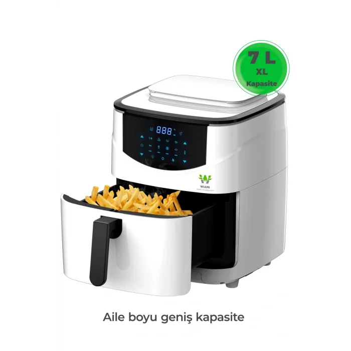Genel Ürün Airfryer 7 L Buharlı Hava Fritözü Beyaz