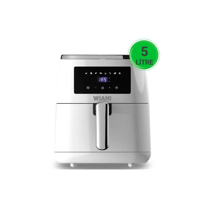 Genel Ürün Fritöz Wiami Air Fryer 5 Litre Beyaz Akıllı  545Eseri
