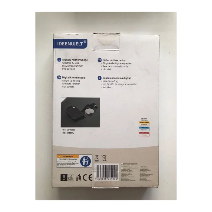 Genel Ürün Digital Mutfak Tartısı