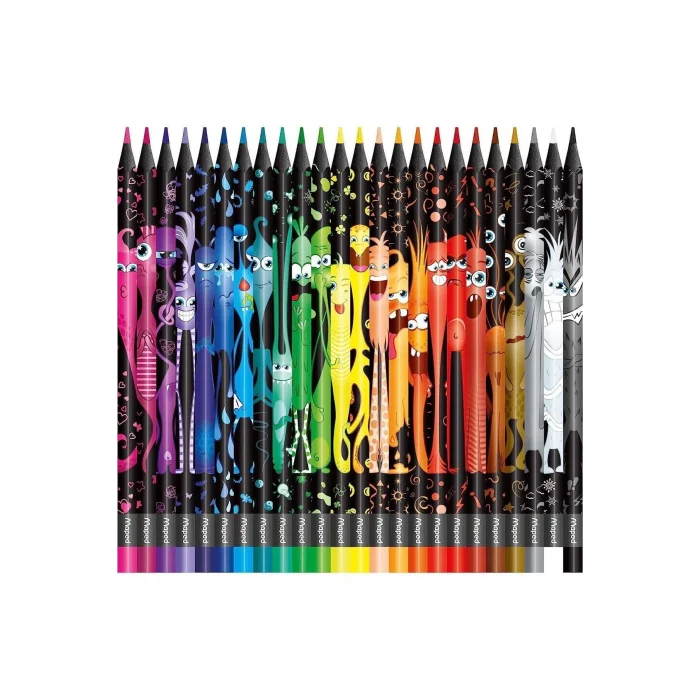 Genel Ürün ColorPeps Monster Kuru Boya Kalemi 24 Renk 862624