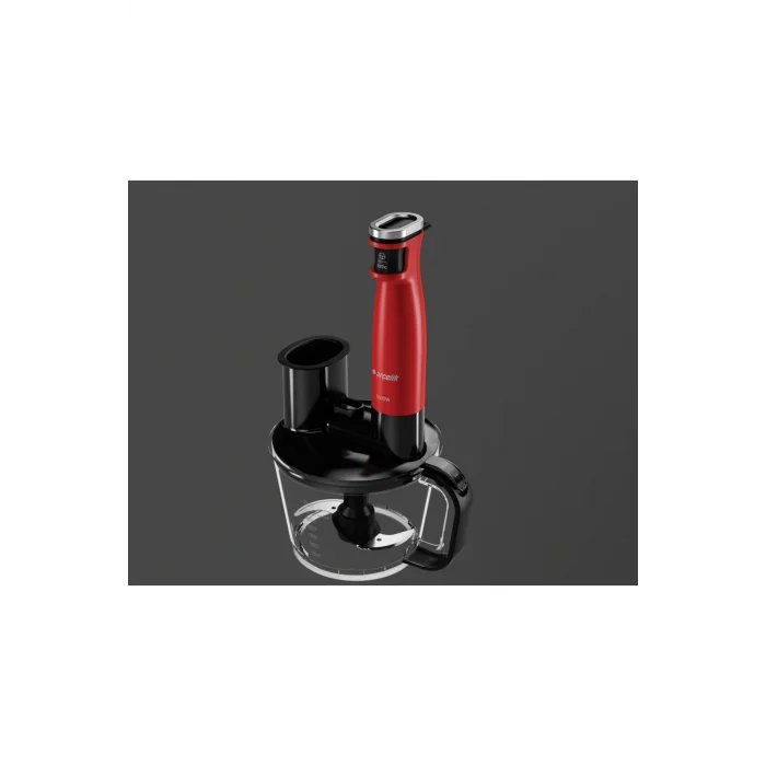 Genel Ürün K Resital El Blender Seti Kırmızı 1500 Watt Tek Tuşla Kontrol