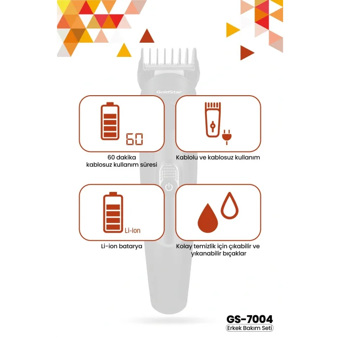 Genel Ürün Pasifik 9 In 1 Erkek Bakım Seti