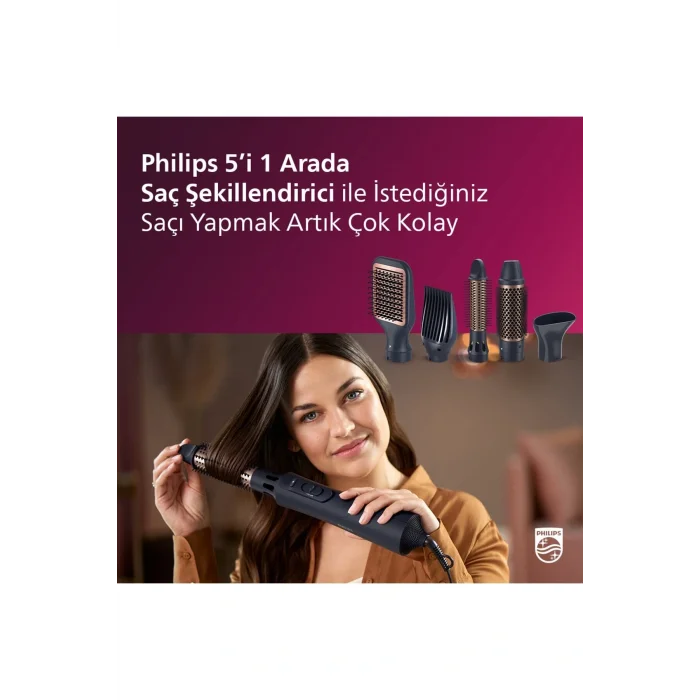 Genel Ürün BHA530/00 5000 Serisi 5i 1 Arada Argan Yağlı Saç Şekillendirici