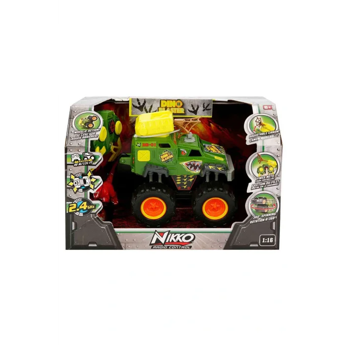 Genel Ürün 1:16 Dino Blaster R/c Uzaktan Kumandalı Araba Yeşil