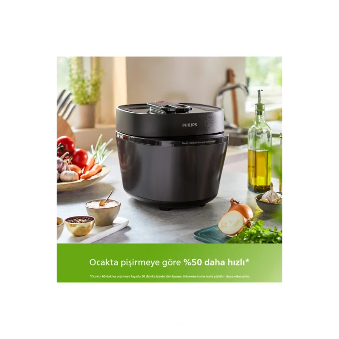 Genel Ürün Yeni Nesil Elektrikli Akıllı Düdüklü Tencere, 5l Kapasite, Hd2151