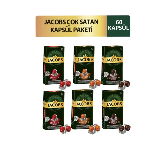 Genel Ürün Jacops Kapsül Tanışma Paketi 60 Kapsül