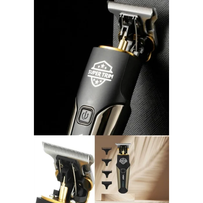 Genel Ürün Şarjı Uzun Süre Dayanıklı Saç Sakal Ve Ensede Sıfır Tıraş Imkanı Sunan Profesyonel Tıraş Makinesi