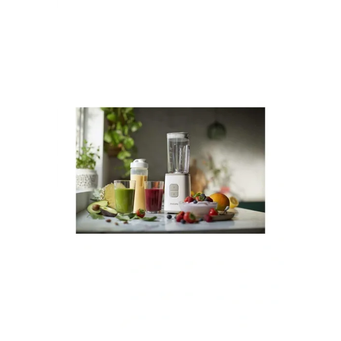 Genel Ürün HR2602/00 Daily Collection Smoothie Mini Blender Beyaz