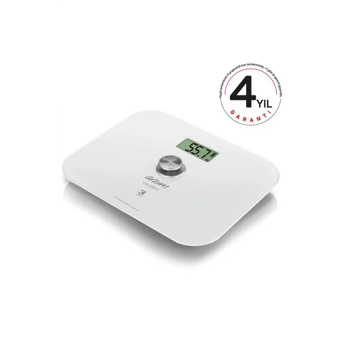 Genel Ürün Ar5034 Colorfit Çevre Dostu Beyaz Cam Dijital Baskül