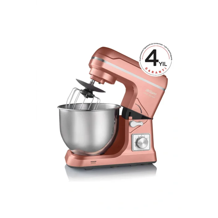 Genel Ürün AR1143-G Crust Mix Neo Stand Mikser Mutfak Şefi, 1400 W, 5 Lt, Gün Batımı