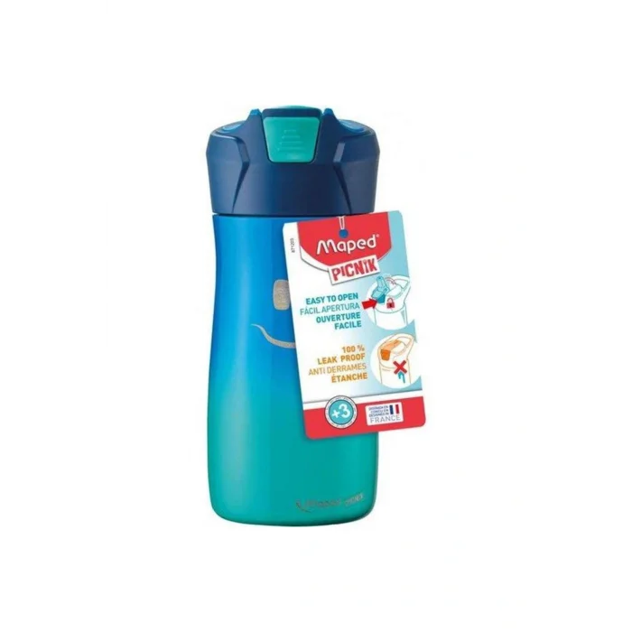 Genel Ürün 430 ml Çelik Matara Gülen Mavi