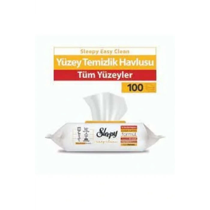 Havlu Easy Clean Arap Sabunu Katkılı Yüzey Temizlik Havlusu 100 Yaprak