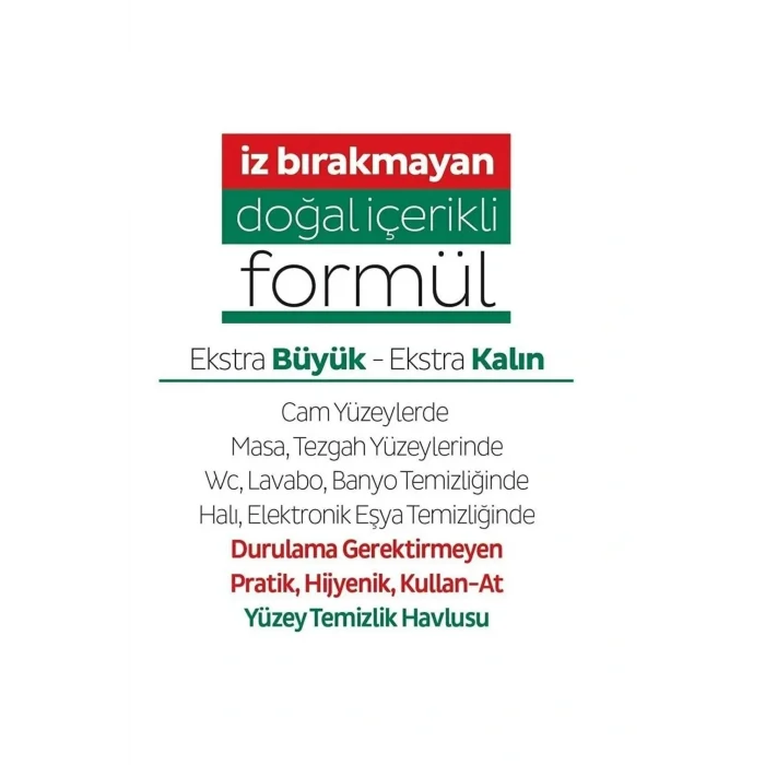 Havlu Yüzey Temizlik Havlusu 50 li