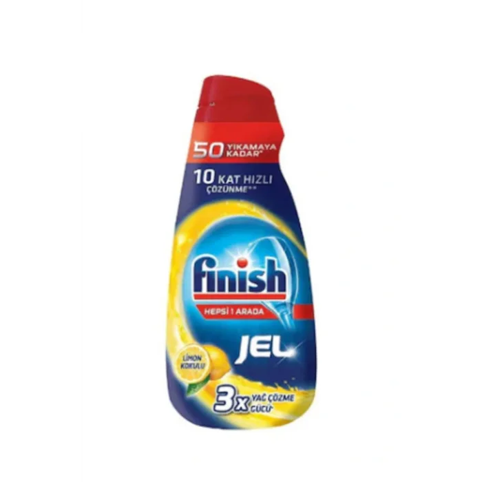 Genel Ürün Bulaşık Makinesi Deterjanı Jel Hepsi Bir Arada Limon Kokulu 1 L