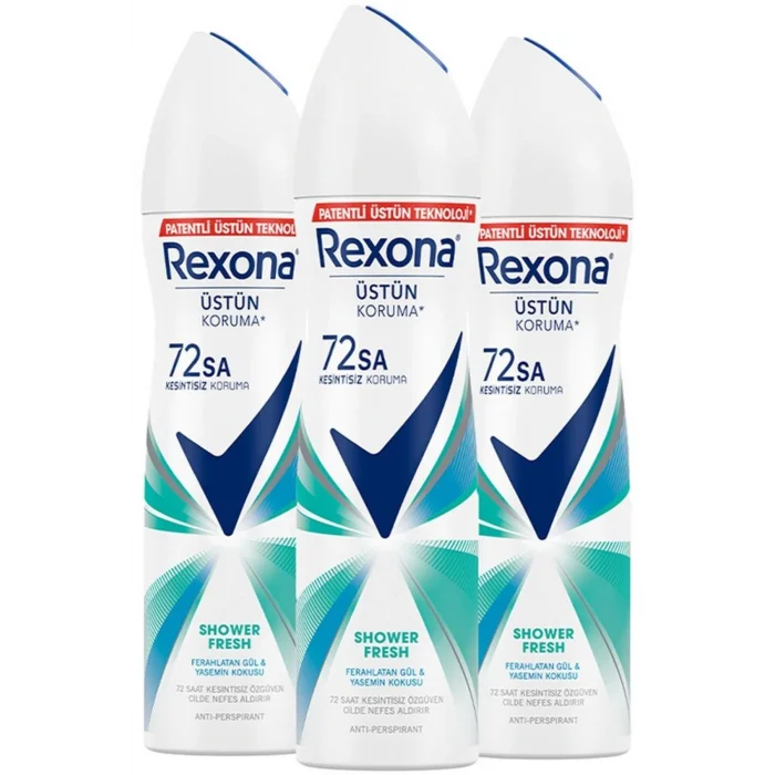 Genel Ürün Shower Fresh Kadın Sprey Deodorant 3 X 150 ml