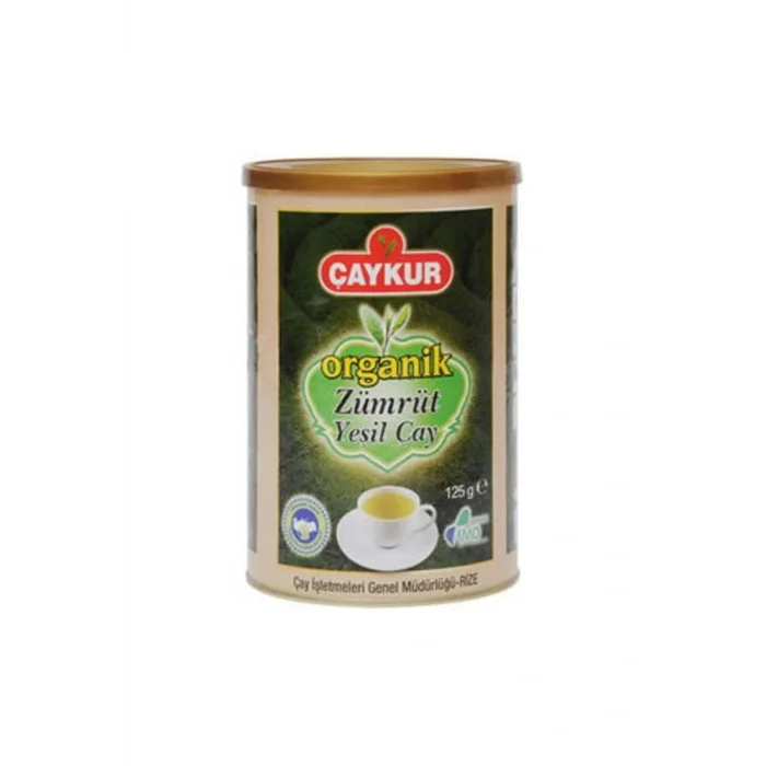 Genel Ürün ( ÜLKER KEKSTRA HEDİYE ) Çaykur Organik Zümrüt Yeşil Çay 125 Gr ( 2 ADET )