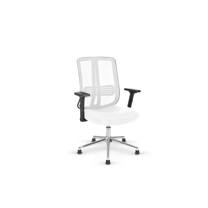 Genel Ürün Dora File Misafir Koltuğu Konum Koruyuculu Krom Yıldız Ayaklı