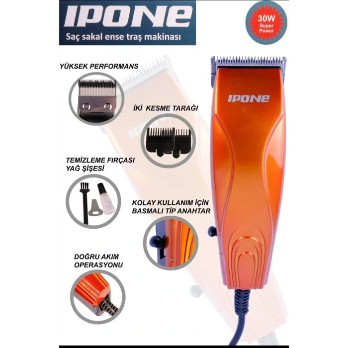 Genel Ürün 1063 Profosyonel Kablolu Lazer Epilasyon Öncesi Tüy Kısaltma Makinesi Sakal Ve Ense Kesme Çizim