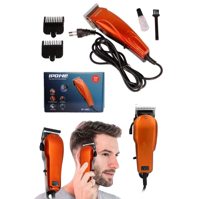 Genel Ürün 1063 Profosyonel Kablolu Lazer Epilasyon Öncesi Tüy Kısaltma Makinesi Sakal Ve Ense Kesme Çizim