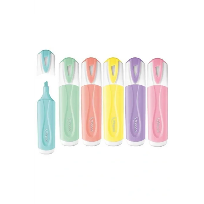 Genel Ürün Fosforlu Kalem Pastel Renk 6 Lı 742558 / Maped