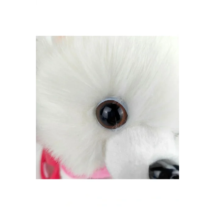 Genel Ürün Peluş Köpek Kumandalı Sesli Müzikli Tasmalı Yürüyen Sevimli Köpek - Mia Tasmalı Köpek