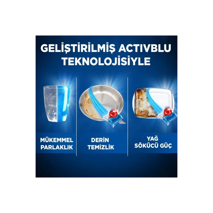 Genel Ürün Quantum Max Bulaşık Makinesi Deterjanı 15 kapsül