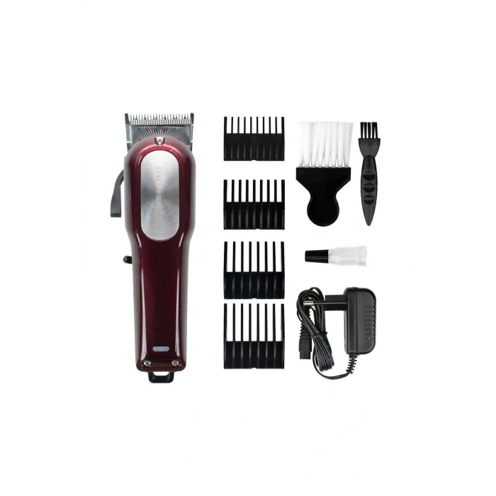 Genel Ürün Kırmızı 1453 Profesyonel Traş Makinesi Saç Sakal Kesme 14531453 Kırmızı rgv Yok Saç-Sakal-Vücut 1 Y