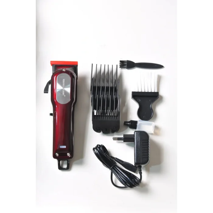 Genel Ürün Kırmızı 1453 Profesyonel Traş Makinesi Saç Sakal Kesme 14531453 Kırmızı rgv Yok Saç-Sakal-Vücut 1 Y