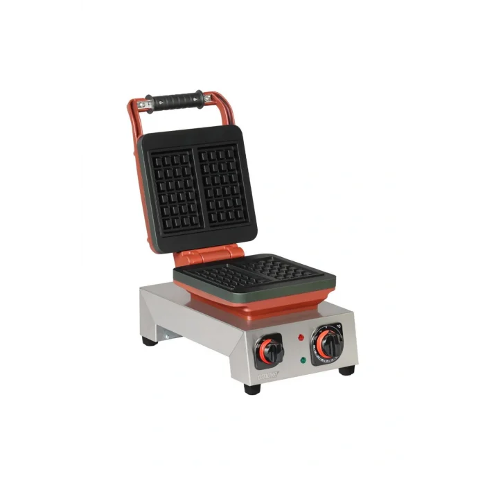 Genel Ürün Kare Waffle Makinesi Brüksel 4x6
