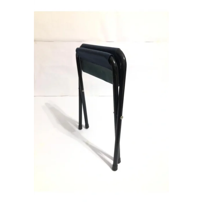 Genel Ürün Tekli Katlanabilir Kamp Taburesi Lacivert Trend Metal Lacivert Katlanabilir Tek Kişilik