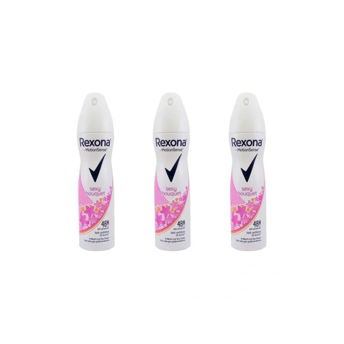 Genel Ürün Kadın Sexy Bouquet 150 Ml Deodorant 3lü Paket