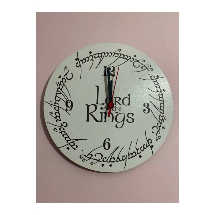 Kol Saati LORD OF THE RINGS DUVAR SAATİ