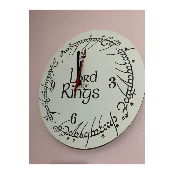 Kol Saati LORD OF THE RINGS DUVAR SAATİ
