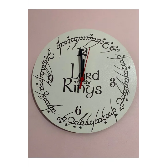 Kol Saati LORD OF THE RINGS DUVAR SAATİ