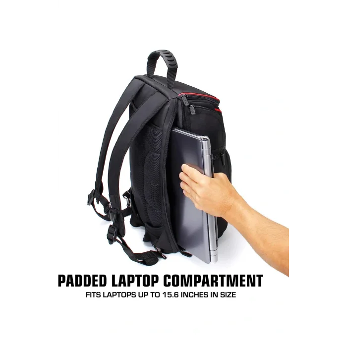 Genel Ürün DSLR Fotoğraf Makinesi Sırt Çantası, Su Geçirmez Kapak, 17 Dizüstü Bilgisayar Cebi İle